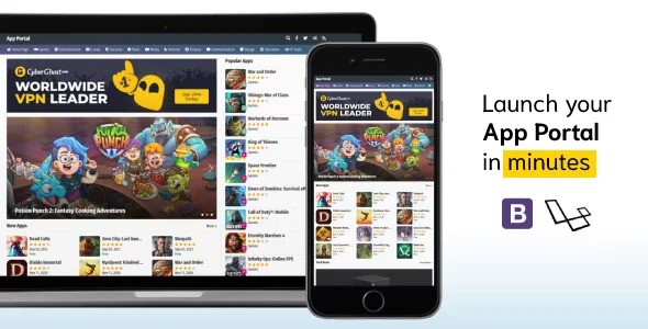 Portal de games, aplicativos e programas – ios, android e pc – automatico